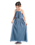 A-Line Ruffle Chiffon Flower Girl Dresses for Special Occasions Junior Pageant Princess Gown 192