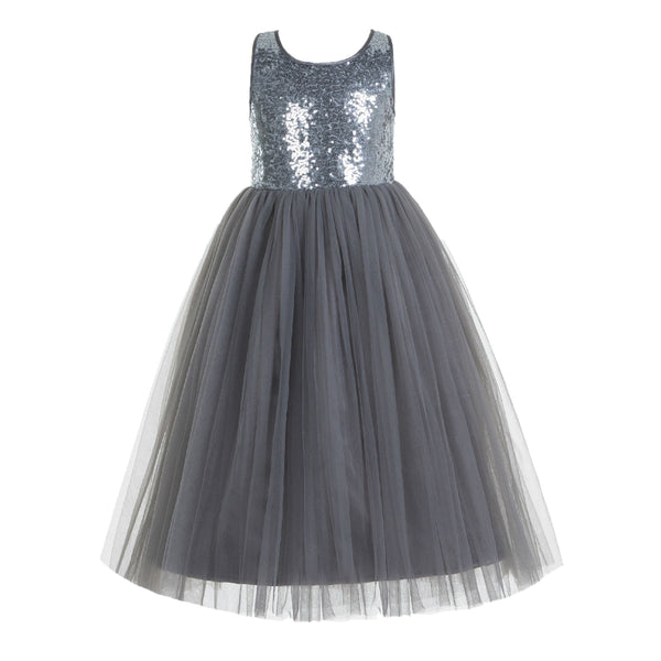 Crossed Straps A-Line Flower Girl Dress Junior Bridesmaid Dresses Formal Special Occasions 177(1)