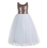 Crossed Straps A-Line Flower Girl Dress Junior Bridesmaid Dresses Formal Special Occasions 177(1)