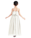 A-Line Ruffle Chiffon Flower Girl Dresses for Special Occasions Junior Pageant Princess Gown 192