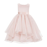 Sequin Ruffles Organza Flower Girl Dress Toddler Wedding Pageant Party Recital Special Event 012S(1)