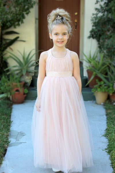 Sweetheart Neck Crossed Straps A-Line Flower Girl Dress Junior Pageant Mini Bride Recital Easter 173