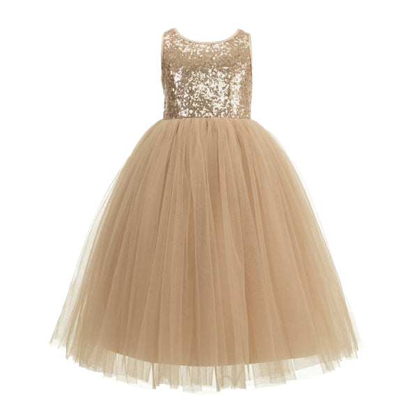 Crossed Straps A-Line Flower Girl Dress Junior Bridesmaid Dresses Formal Special Occasions 177(2)